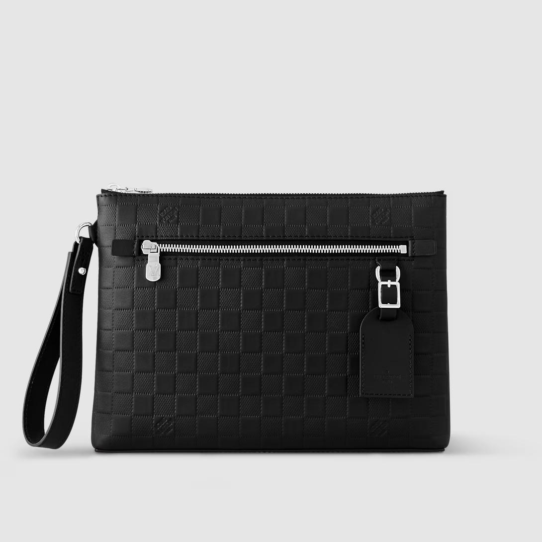 Túi Louis Vuitton Takeoff Pouch Damier Infini Nam Đen